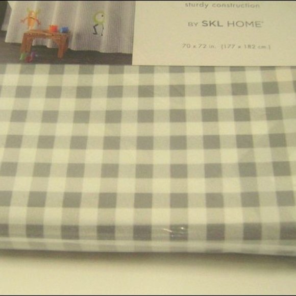 Monsters Fabric Shower Curtain & Hand Towel - Picture 7 of 8